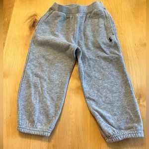Grey Ralph Lauren Little boys sweatpants